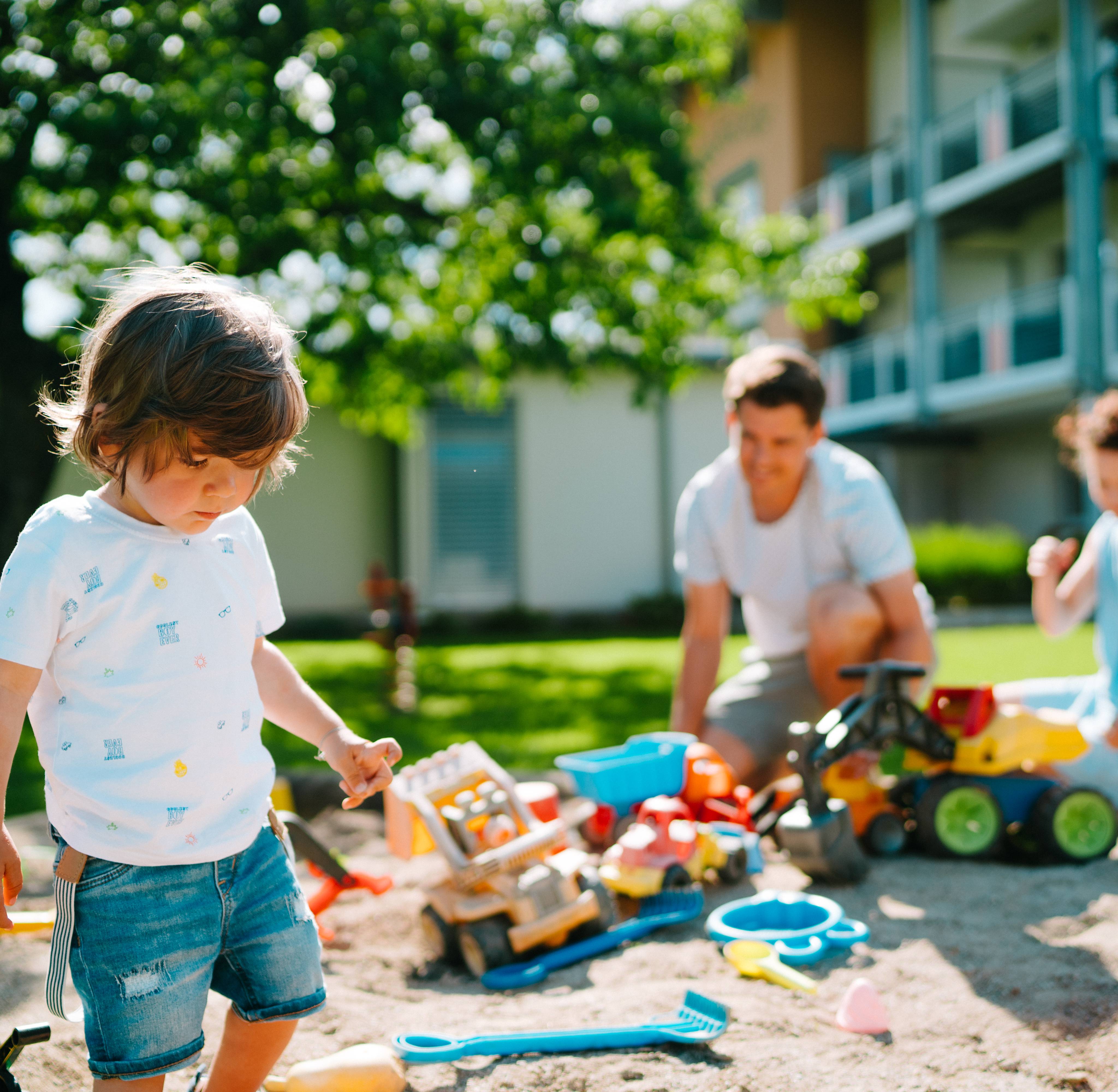 Familienzeit: Kinderspielplatz am Karglhof - Der Karglhof