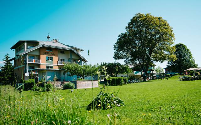 Familienfreundliche Unterkunft  in Faak am See umgeben von Natur
