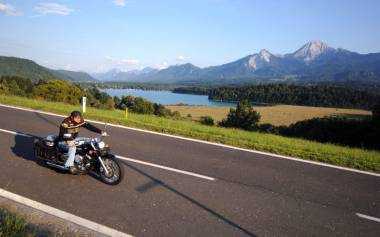 Harley Davidson am Faaker See