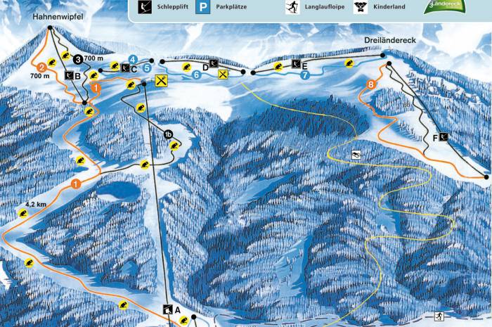 THE family ski resort: Dreiländereck (approx. 18 Min.) - Karglhof